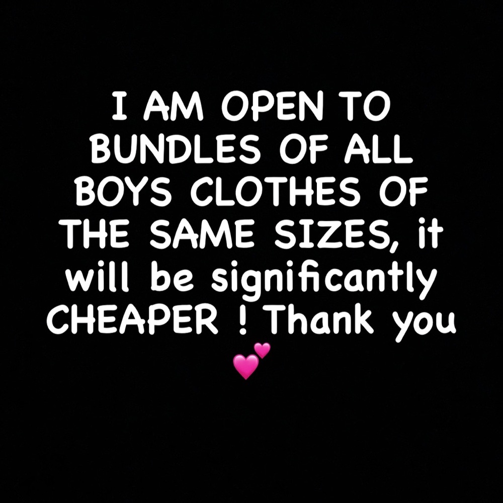 Boys 4T bundle